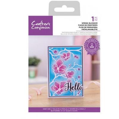 Crafter's Companion Clear Stamp - Spring Blossom